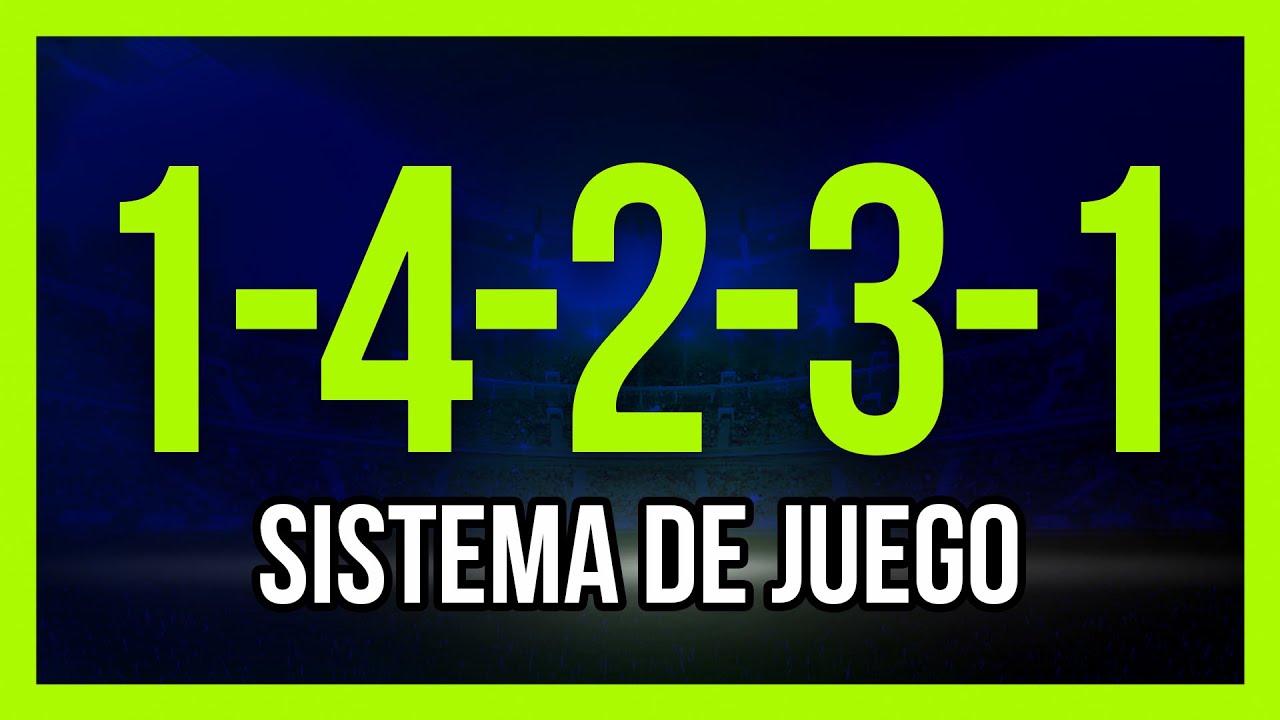 ▶ Descubre Cómo el Sistema 1-4-2-3-1 IMPACTA en el Fútbol