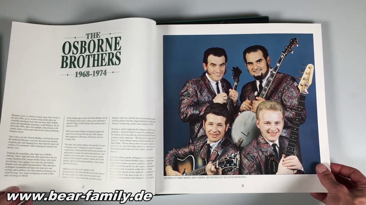 The Osborne Brothers - 1968-1974 (4-CD Box Set) Bear Family Records