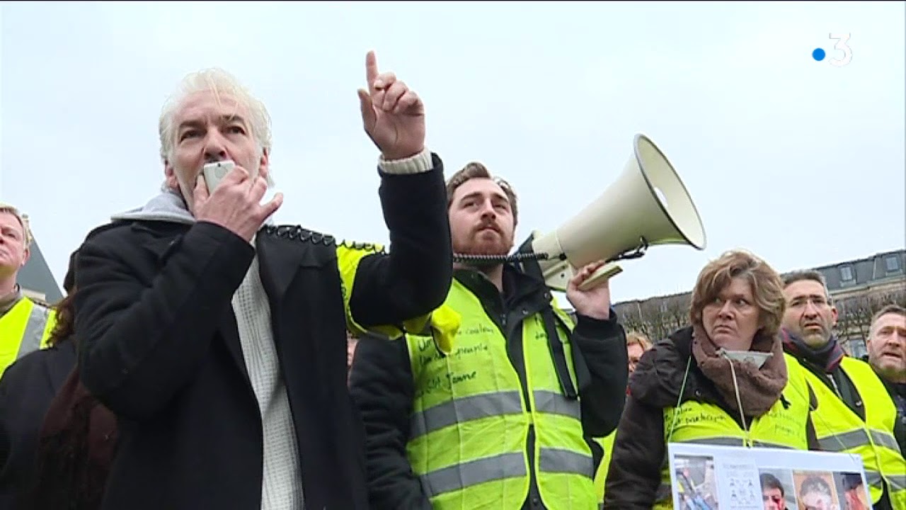 Neuvième weekend de mobilisation des Gilets jaunes à Lille.