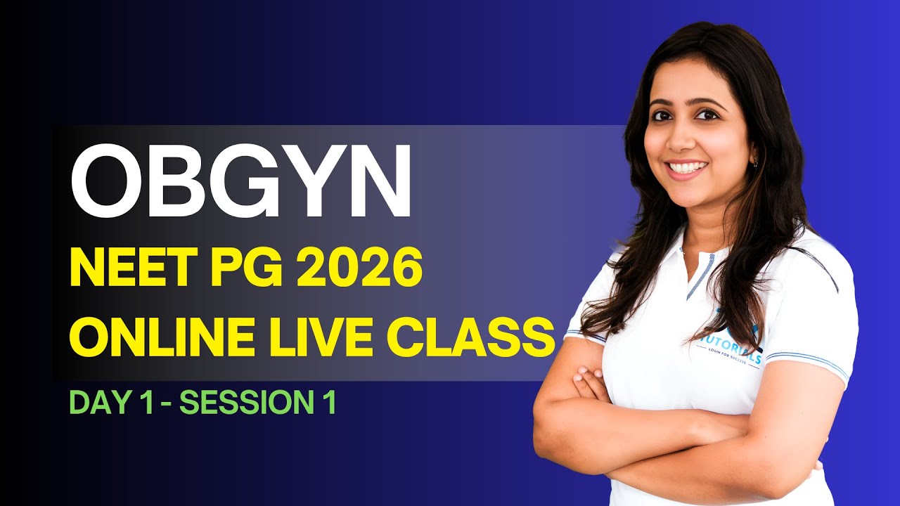 NEET PG 2026 Preparation | ObGyn Online Live Class by Dr Gayathri | High-Yield OBG Clinical Concepts