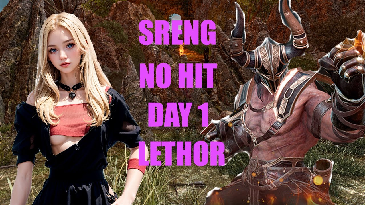 Vindictus(4K) Sreng Solo No Hit Lethor (Day 1)