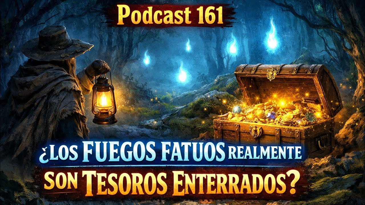 ¿Los fuegos fatuos realmente son tesoros enterrados?  Podcast 161