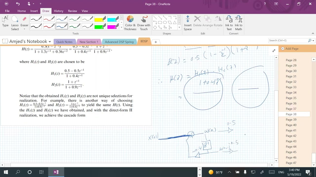 BME 390 | Digital Signal Processing Systems | 4