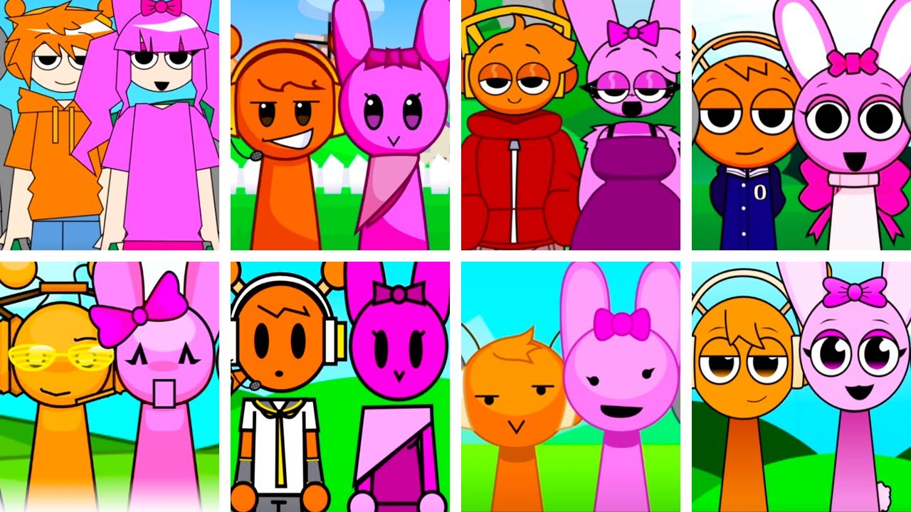 Incredibox Sprunki but OREN & PINKI in ALL Different MODS