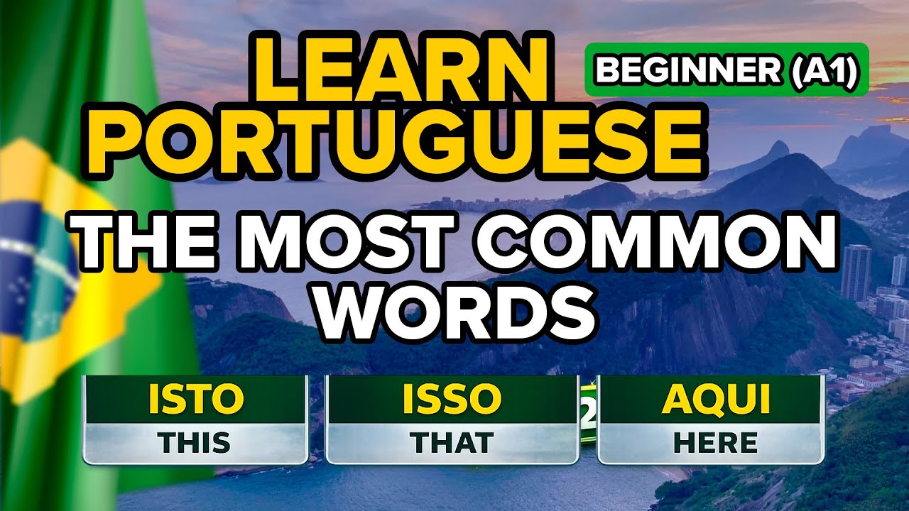 50 Everyday Portuguese Words You Must Know (Part 2) 🇧🇷