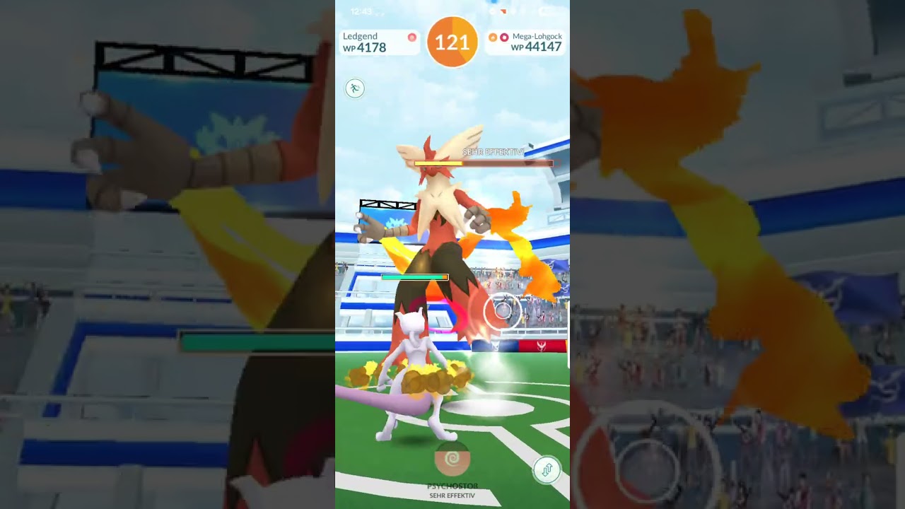 Pokemon GO Mega Lohgock Raid Solo Erstes Mal 