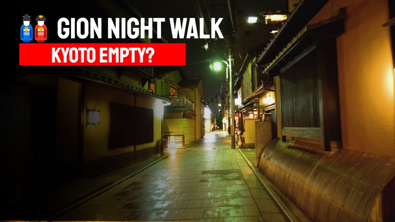 Gion Geisha District Night Walk 🏮 Kyoto's Old Streets | Japan 4K HDR (▶15min)