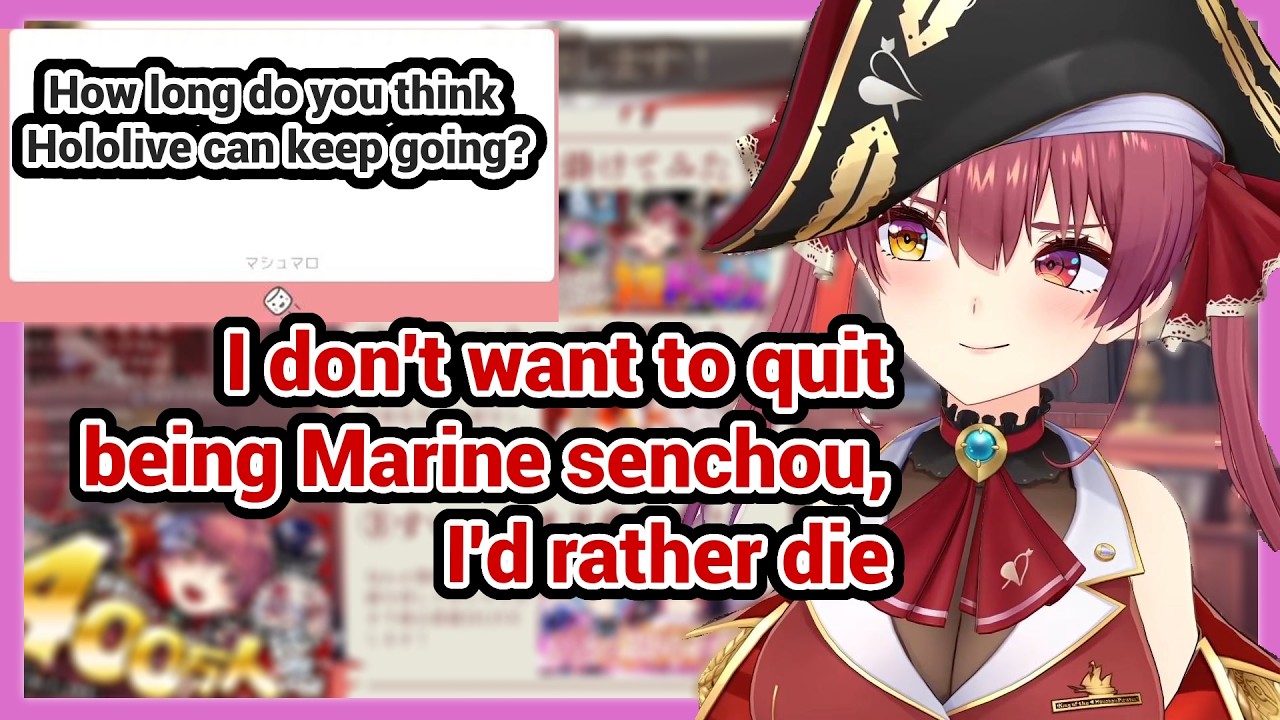 Marine On How Many Years Hololive Can Go On And What She’d Be If She’s No Longer “Marine Senchou