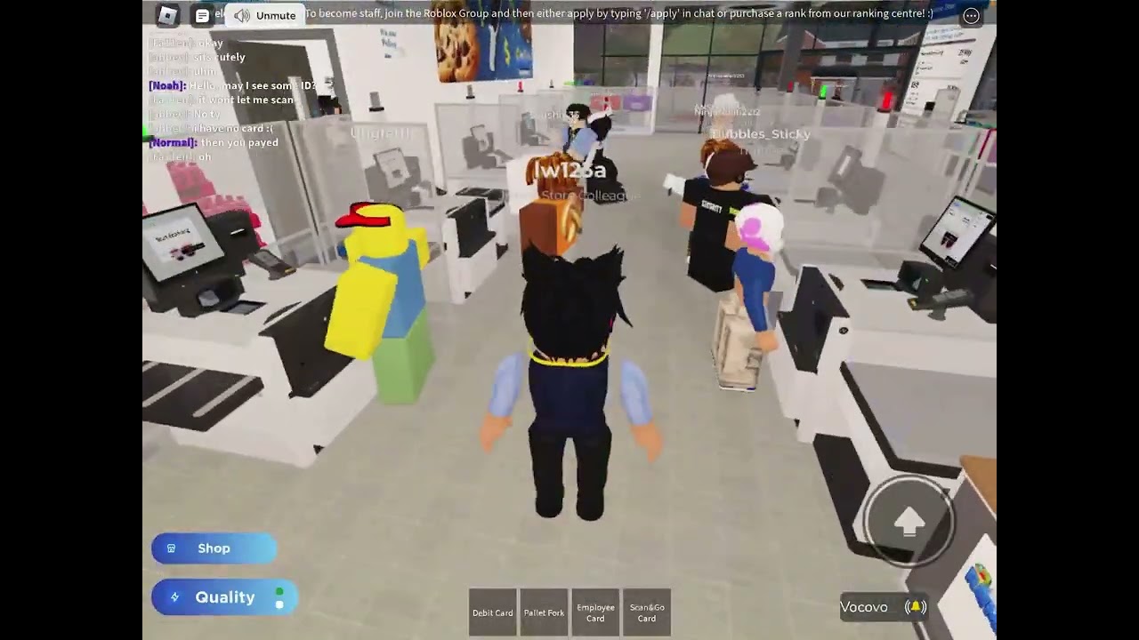 Working at RoMart (a day in the life of a store colleague)