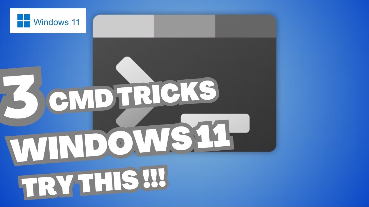 3 Powerful CMD Commands You Must Try in Windows 11!