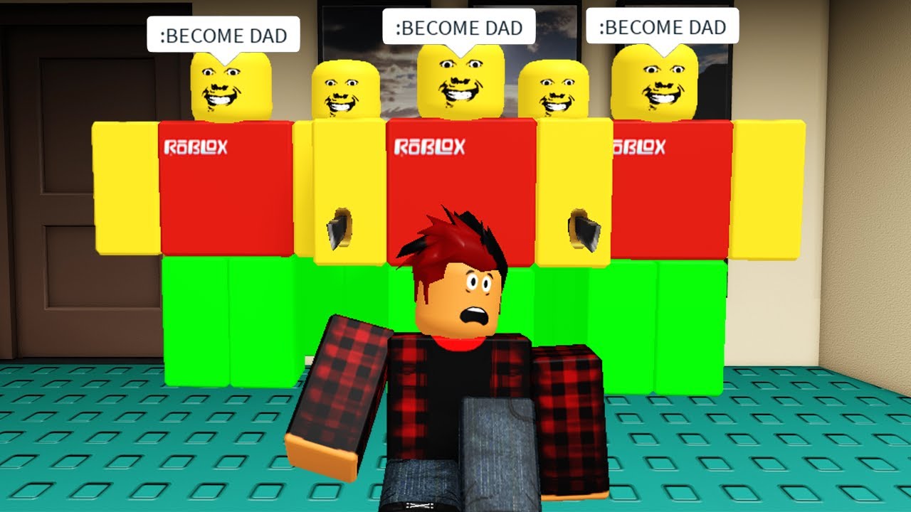 Roblox WEIRD STRICT DAD  Funny Moments/Dumb Edits (Become DAD) GAMEMODES 🎃👻