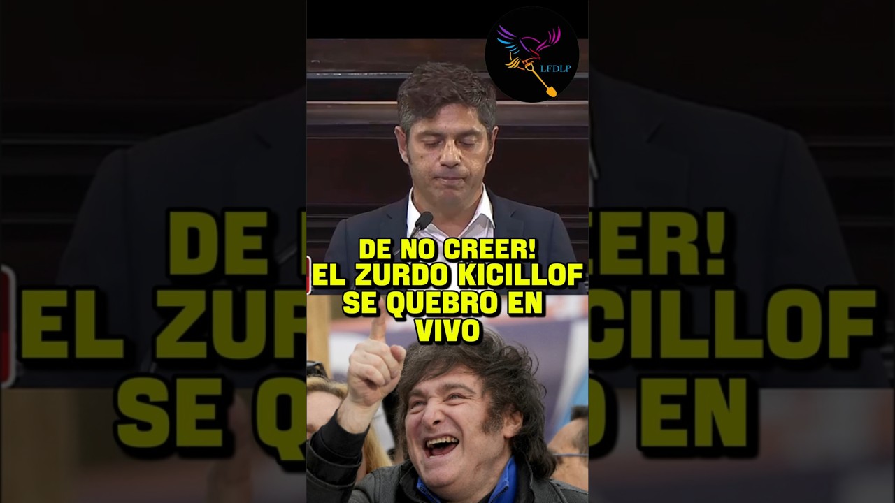DE NO CREER! EL ZURDO KICILLOF SE QUEBR&Oacute; EN VIVO Y SE LARG&Oacute; A LLORAR POR LAS ABUELAS DE MAYO