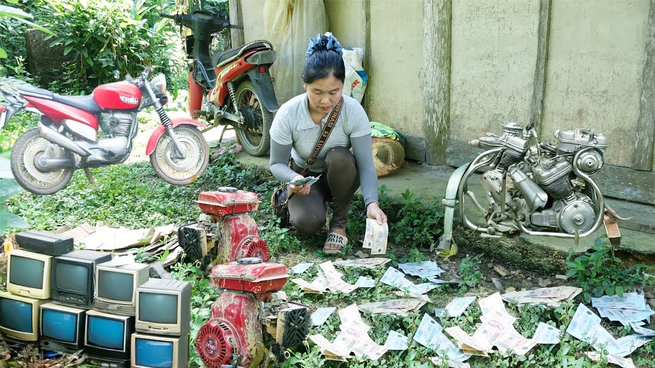 Girl Restores Badly Damaged Water Pump, Golden Hands in Repair Profession
