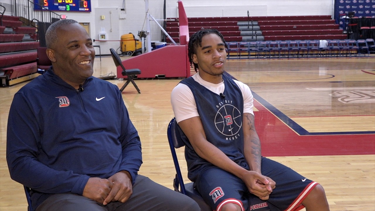 Father and son duo team up for the first time at Detroit Mercy