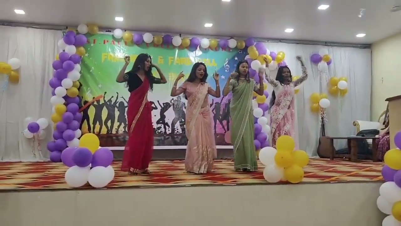 St Paul's college Ranchi freshers party remixes dance 