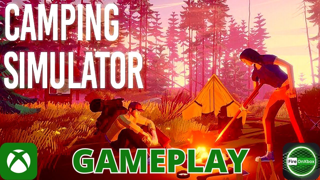 Camping Simulator: The Squad - Gameplay on Xbox