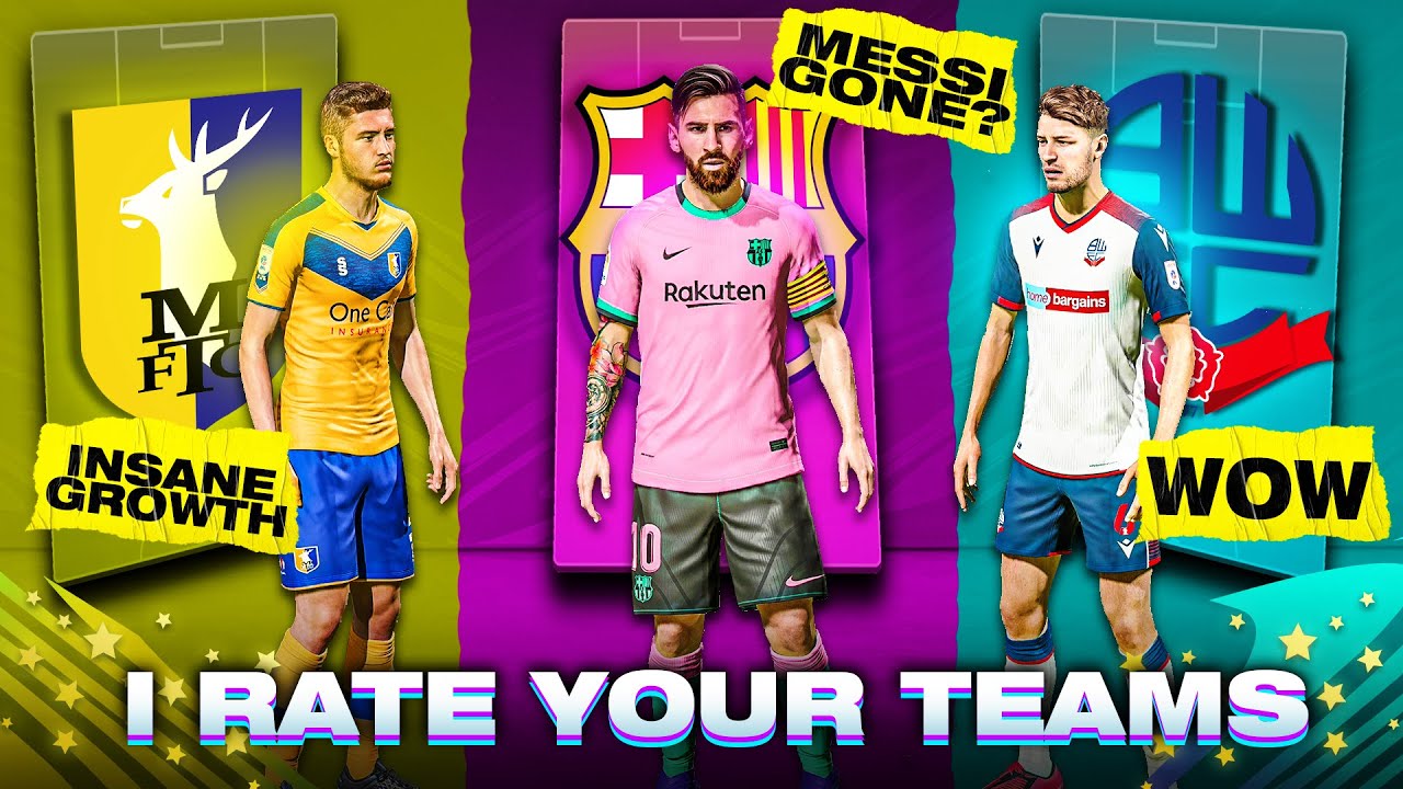 FIFA 21 CAREER MODE I RATE YOUR TEAMS - HIDDEN WONDERKIDS! INCREDIBLE POSITION CHANGES!
