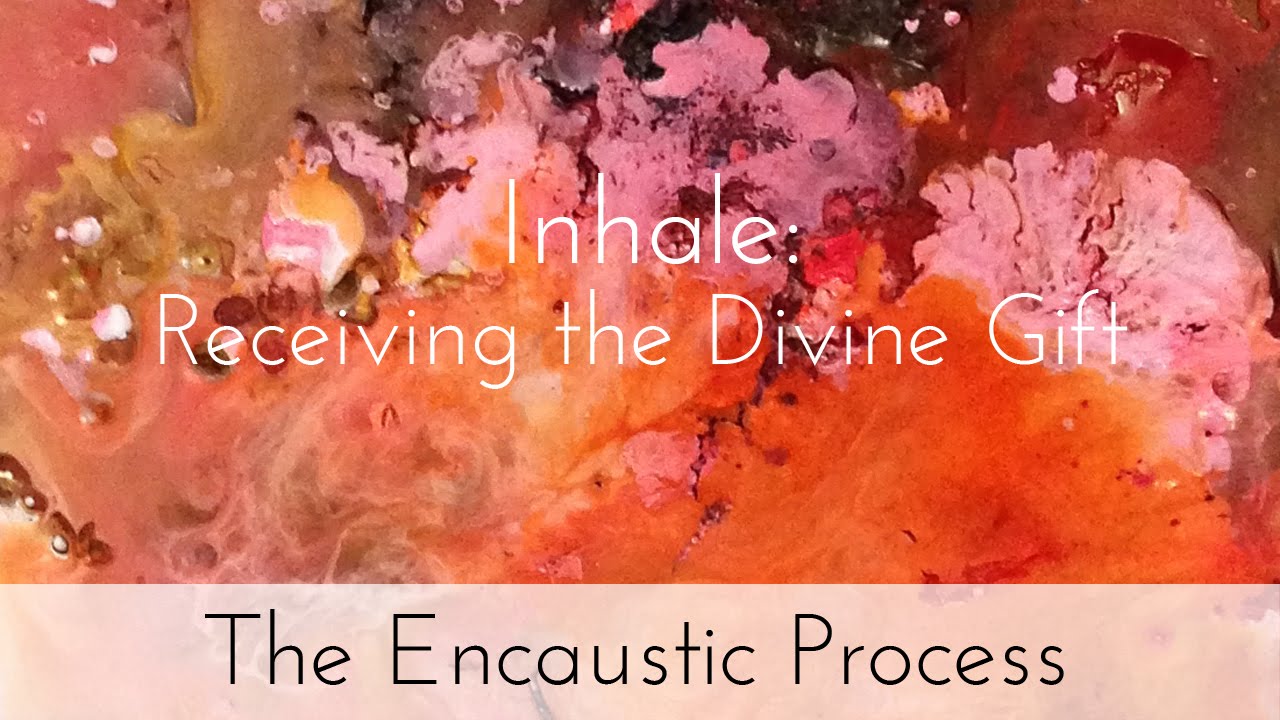 The Encaustic Process: noula in her studio - Encaustic Art Exhibition