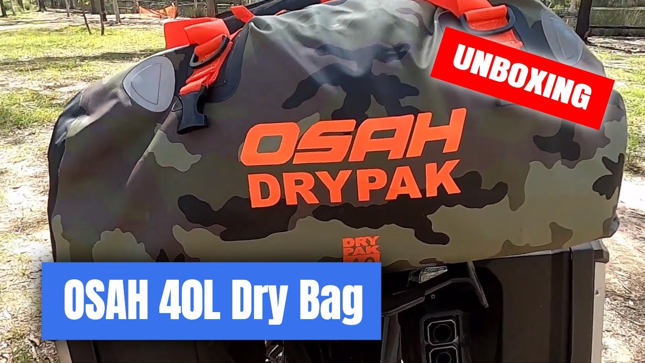 Osah Drypak 40L Motorcycle Dry Bag Unboxing & Review