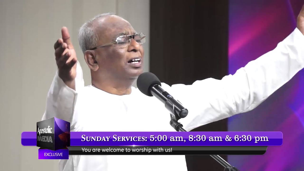 Live! Tamil Praise & Worship | Pr. A. Thomasraj | 11FEBRUARY 2018