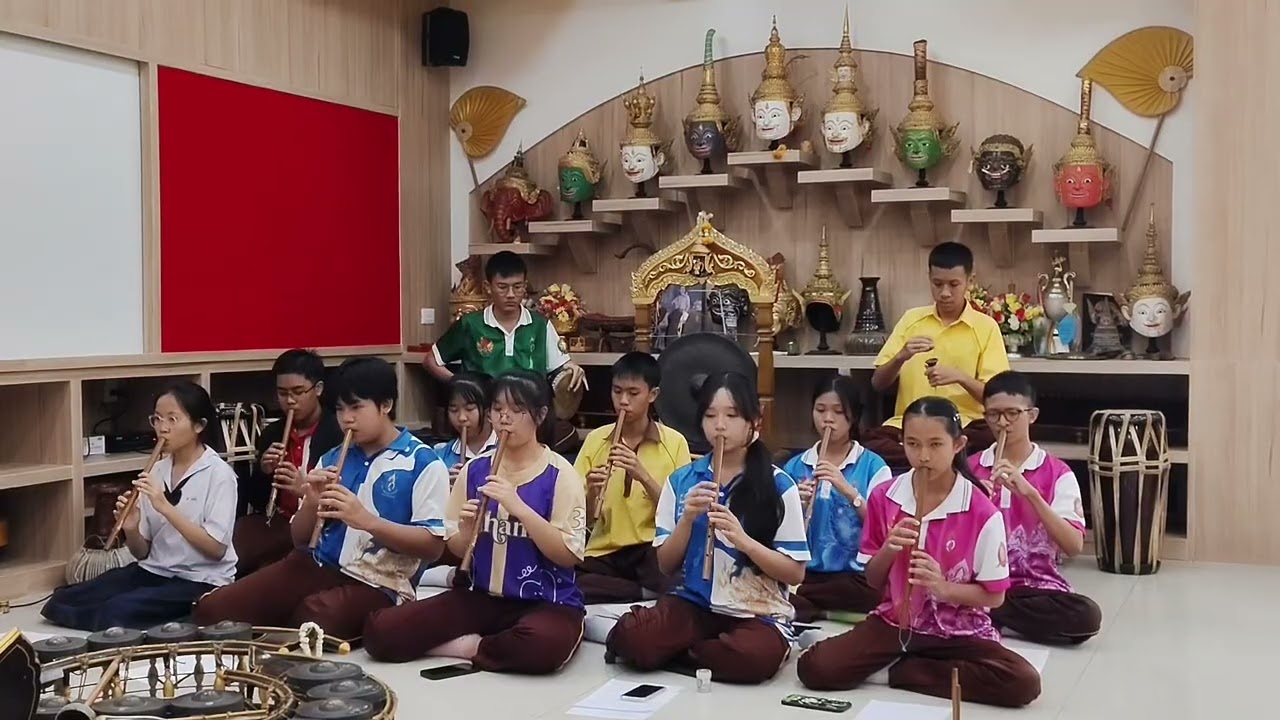 เพลงชื่นชุมนุมกลุ่มดนตรี ซ้อมใหญ่ โรงเรียนหอวังนนทบุรี