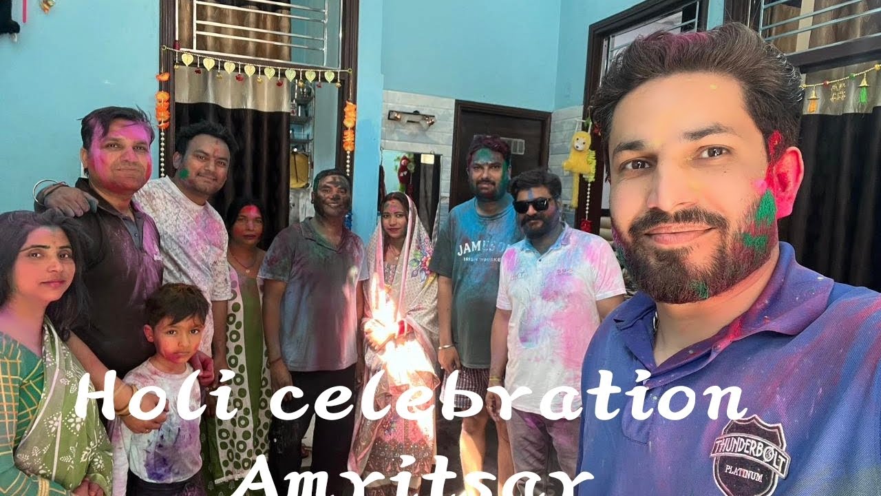 Holi celebration||रवि के साथ क्या हुआ होली को??||  अंडों के साथ मनाई होली|| #tranding #holi 