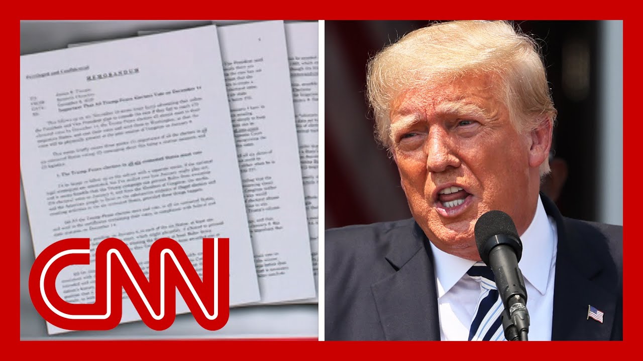 Secret Trump 2020 campaign memo revealed, might play key role in trial