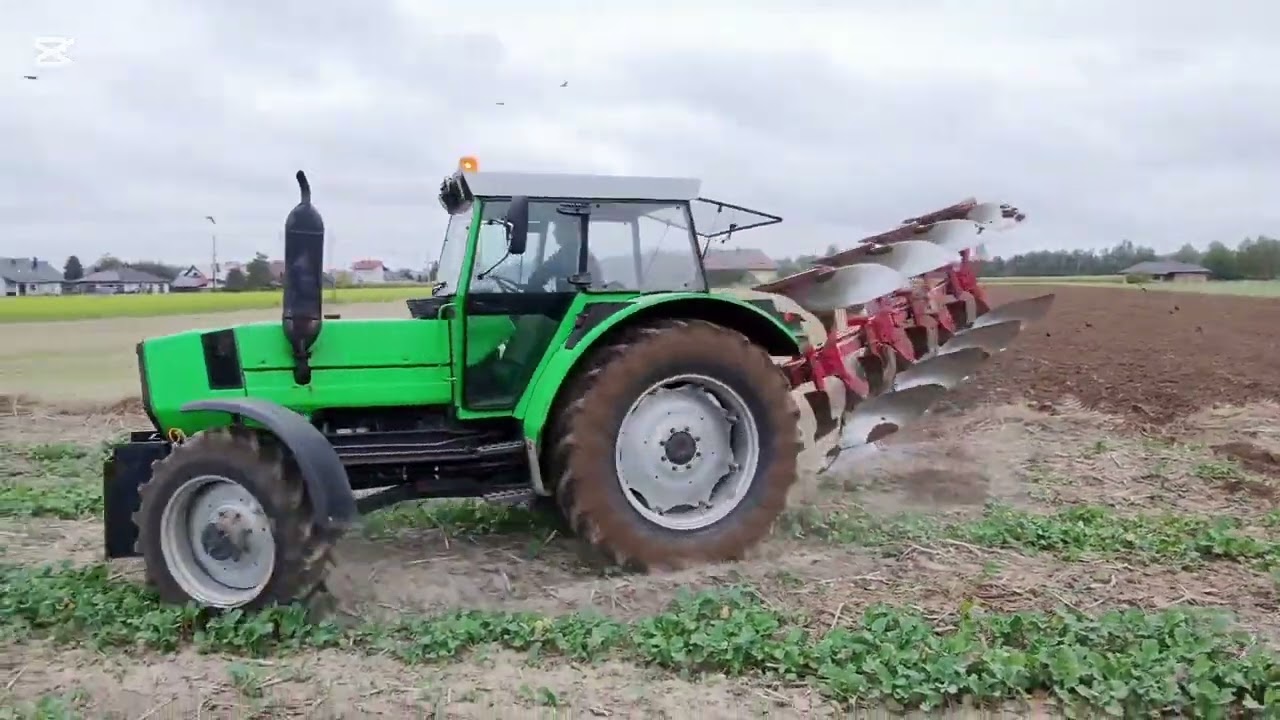 Mix prac jesiennych z oporem 😀 Ursus , Deutz-fahr , Same razem 