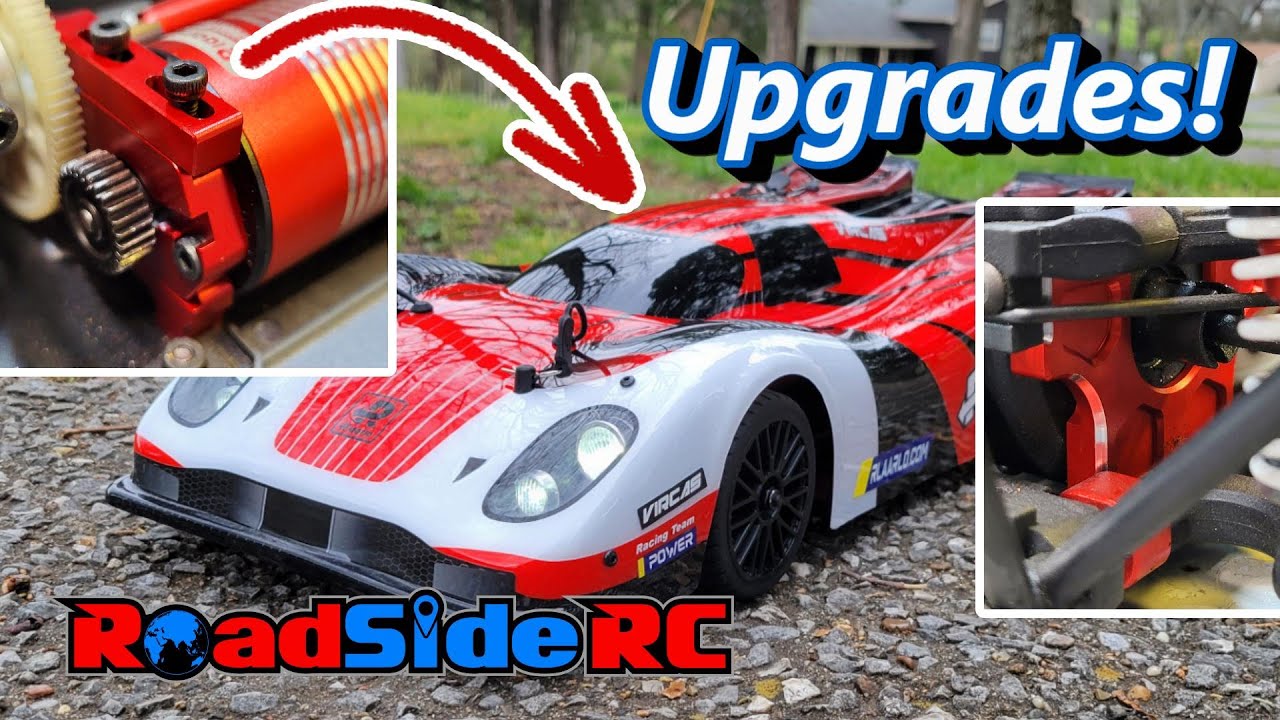 Rlaarlo AK-917 Motor Mount & Diff Support Upgrade