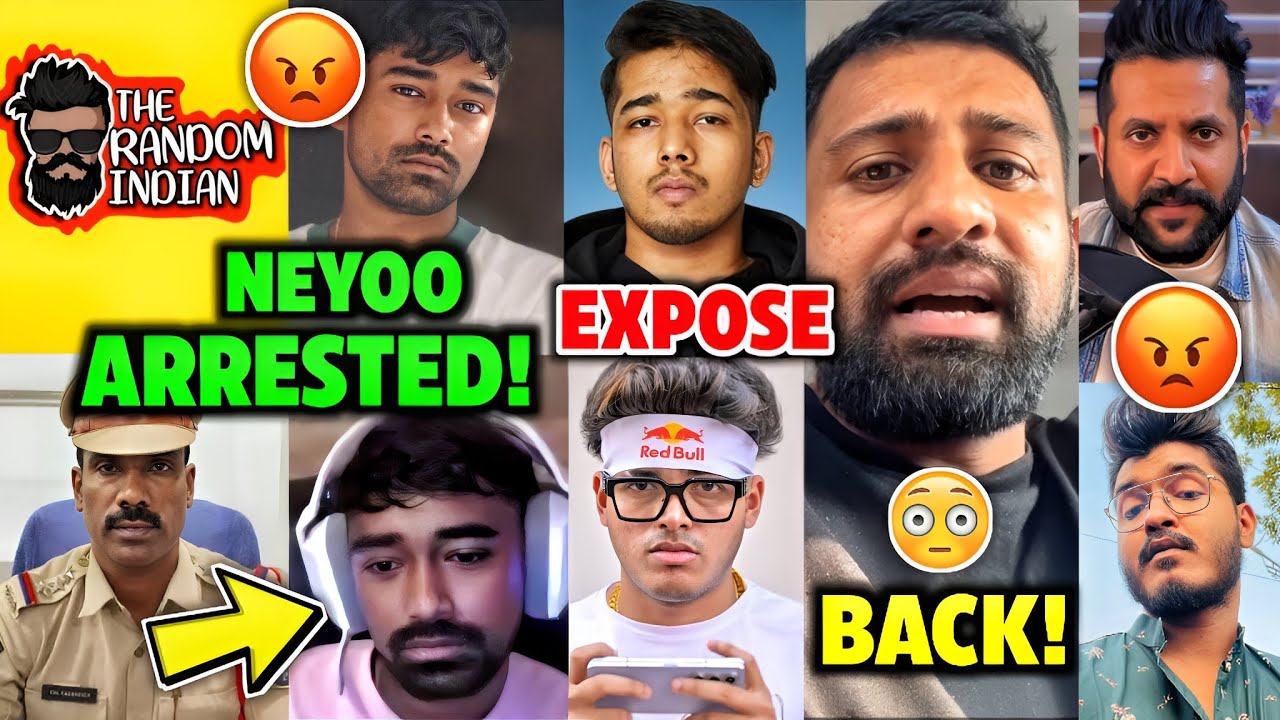 Neyoo Vs Minor Girl CONTROVERSY! Neyoo ARRESTED & Channel Delete! | Scout Exposed, Rajat Dalal, Rach