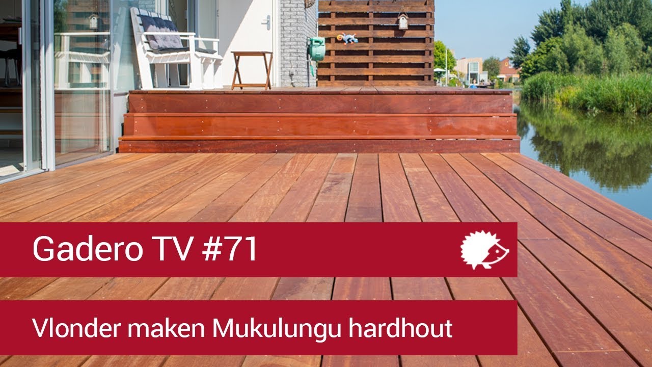 #71 Vlonder maken Mukulungu hardhout montagetips