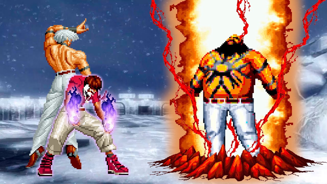 [KOF Mugen] Команда Криса против команды Чанга Коэхана