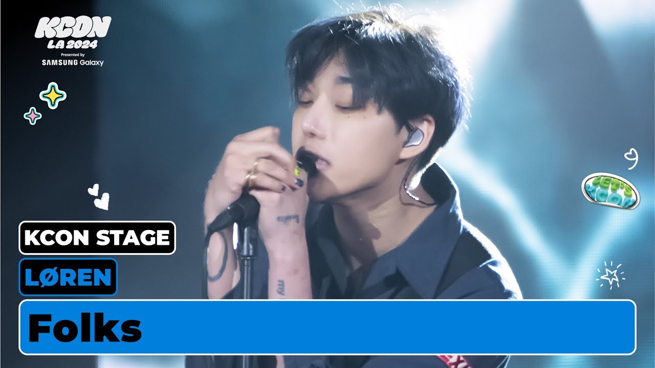 LØREN - Folks | KCON STAGE | KCON LA 2024