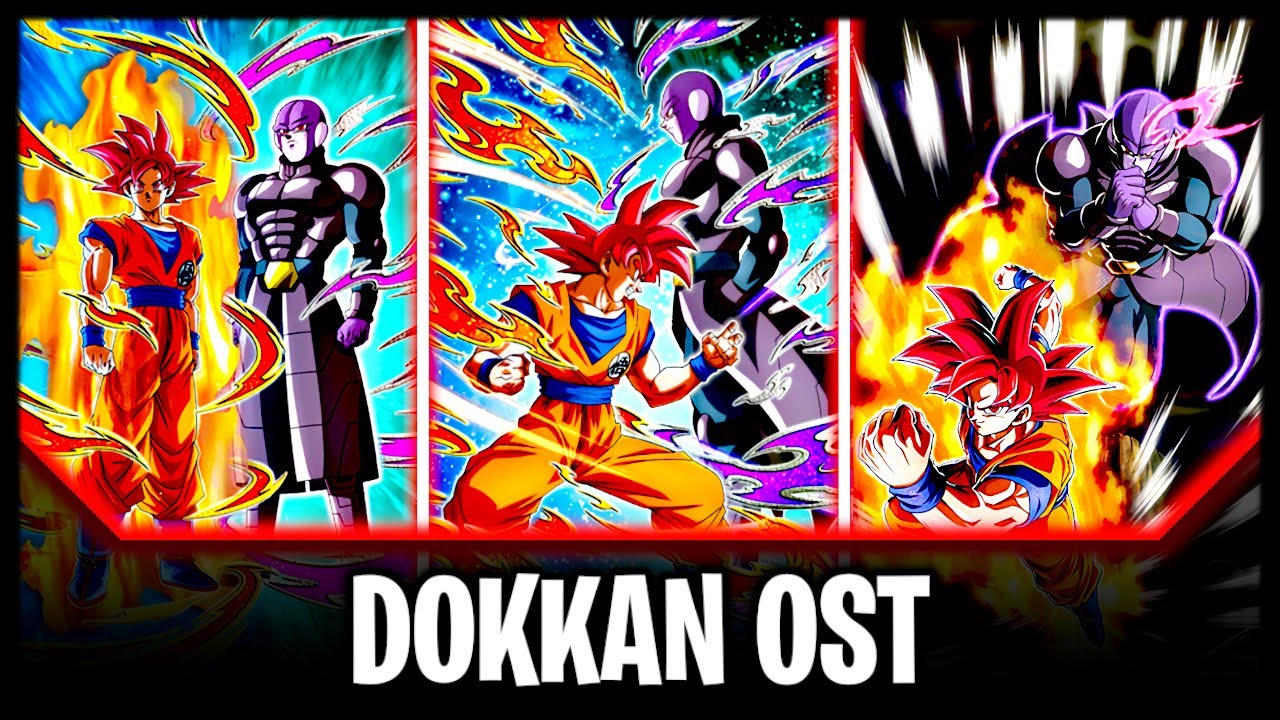 Dragon Ball Z Dokkan Battle - STR LR SSG Goku and Hit OST