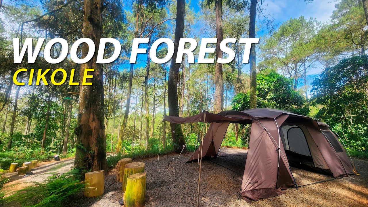 CAMPING PRIVAT WOOD FOREST KAVLING  NO.61 DEKAT TOILET BARU AREA ATAS