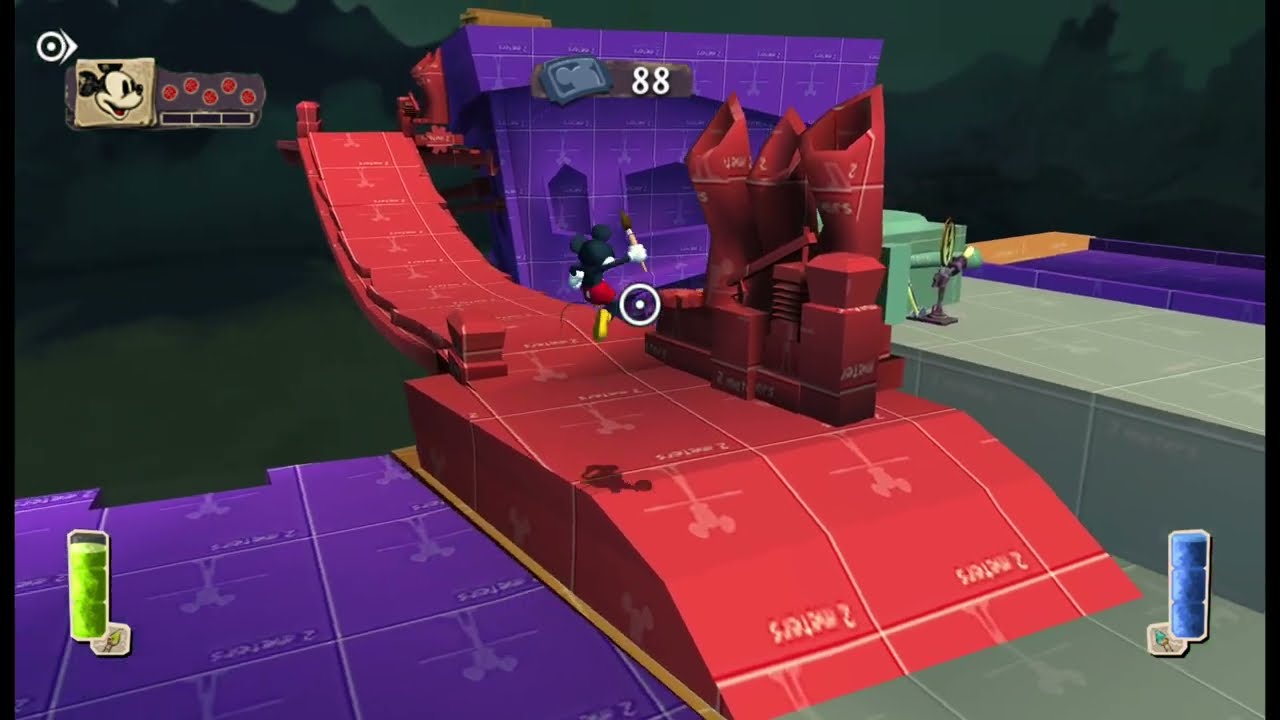Epic Mickey 2 Prototype Build 6 Mean Street North
