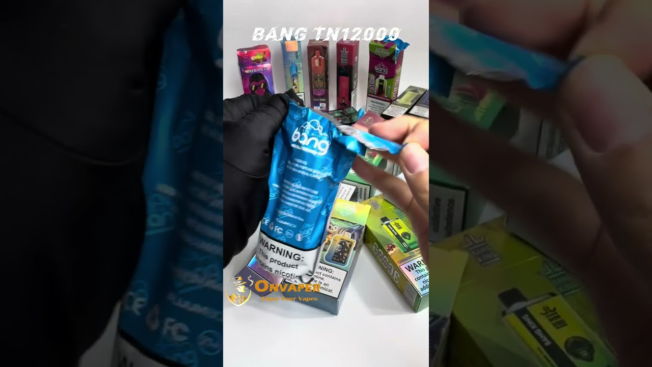 Bang TN12000 Puffs Disposable Vape  #puffs #vapeshop #disposablevapepen