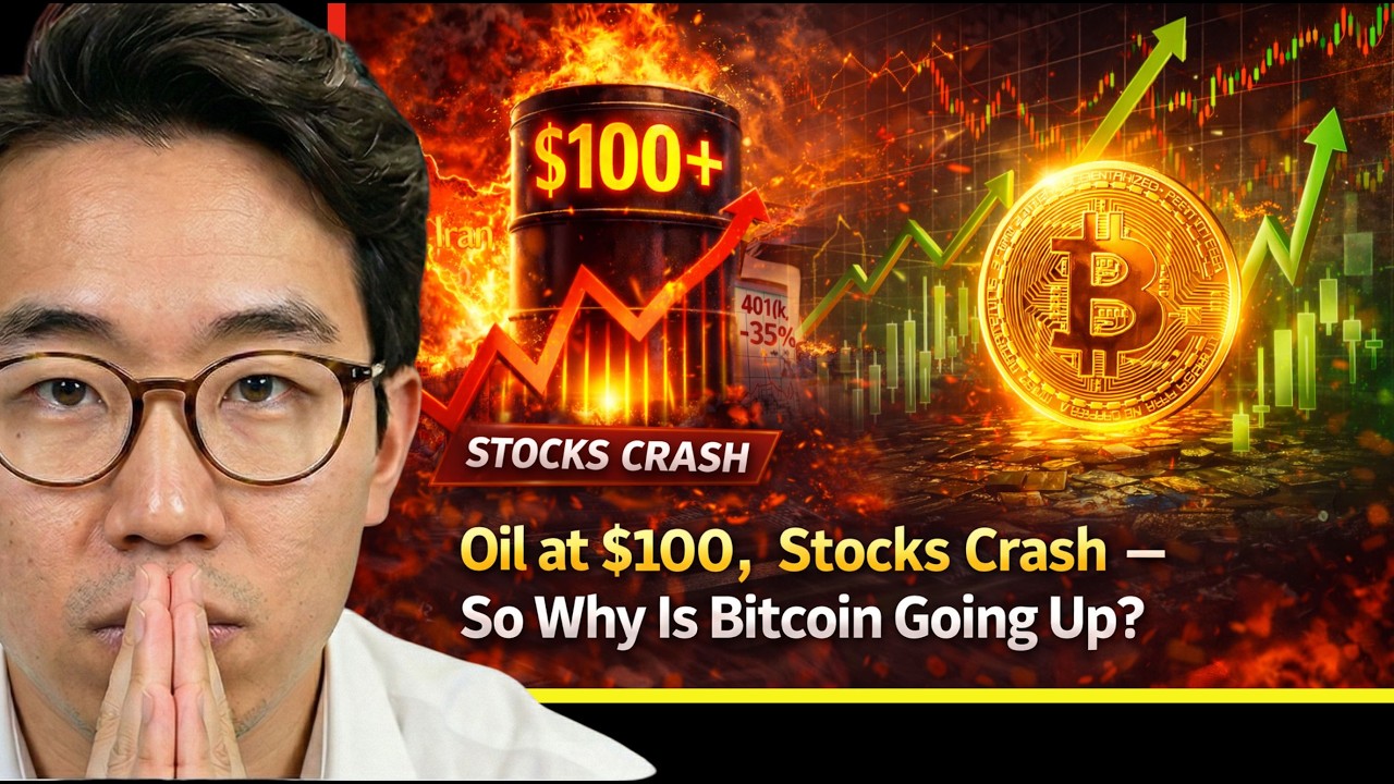 THE REASON Bitcoin Rallies as Stocks and Gold Collapse (Oil $100 Paradox)