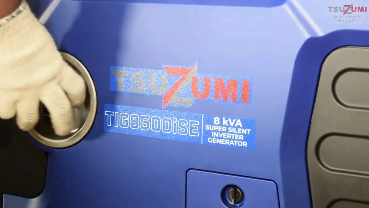 Cara Mengoperasikan Genset Tsuzumi TIG8500iSE (6500W/8.5kVA) | Tutorial Lengkap & Panduan Praktis