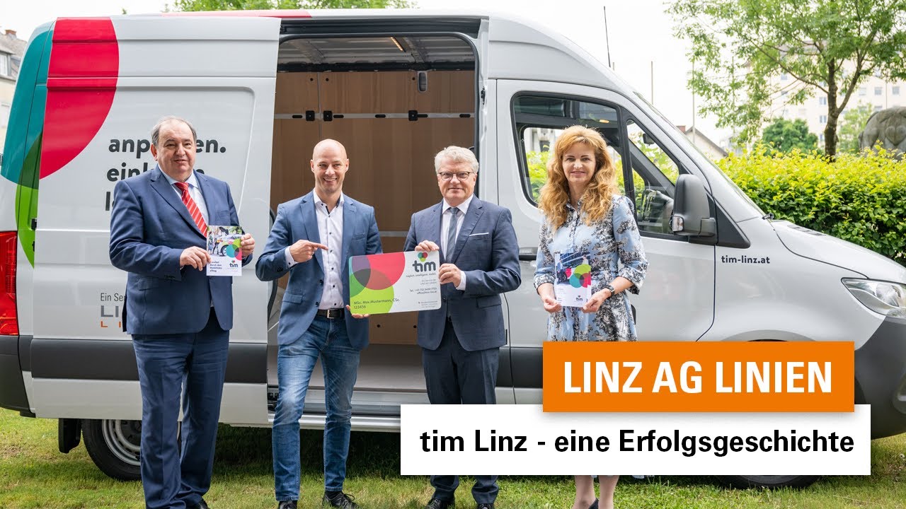 tim Linz – Eine Erfolgsgeschichte | Pressekonferenz der LINZ AG