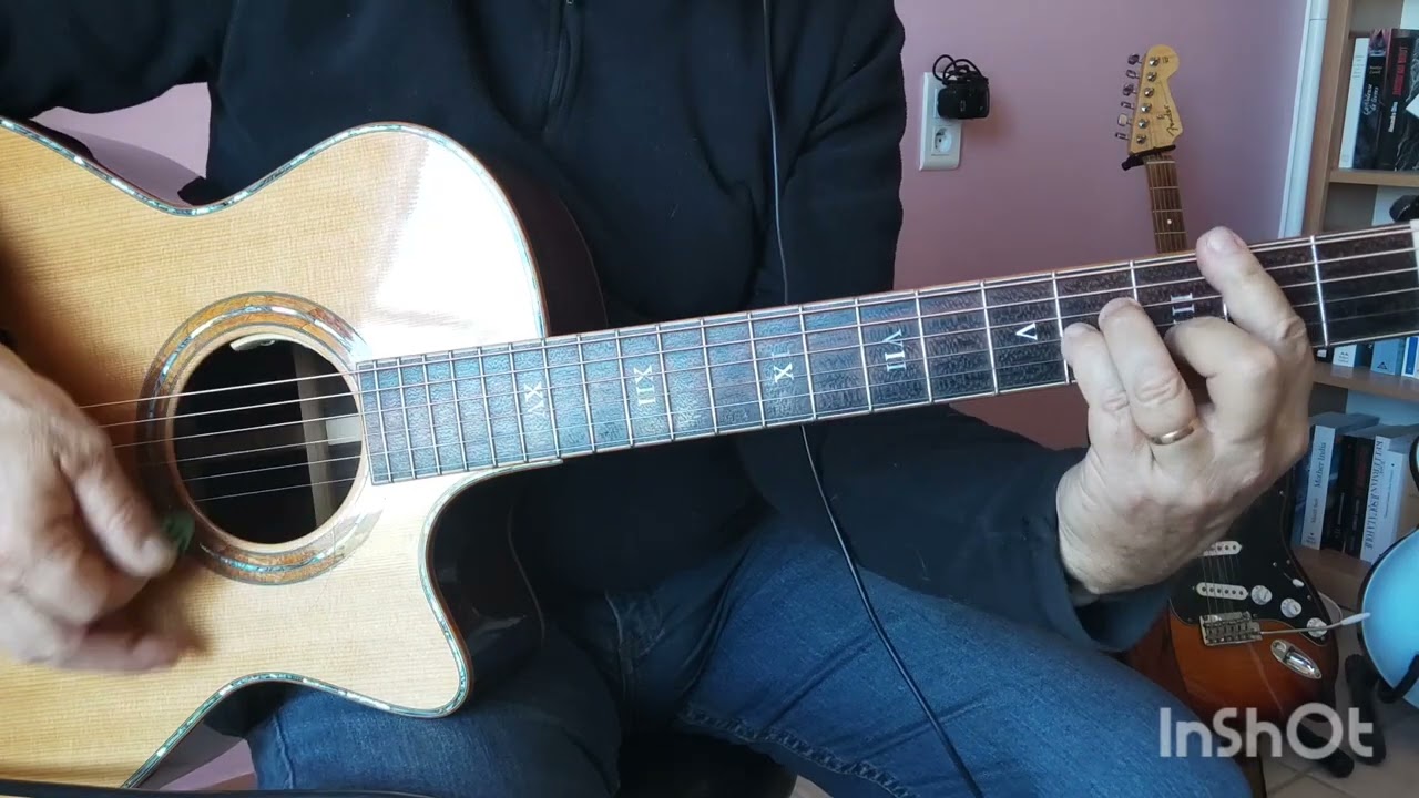 Between two points Tuto guitare ( Romagny Gilmour)