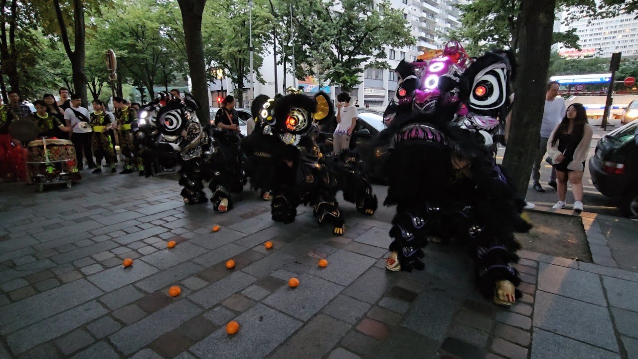 Lion Dance Franco Asiatique 英武堂 (LDFA) - Fête de la Musique 2024 - Clémentines