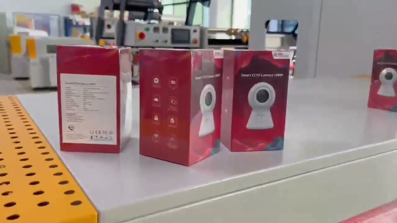 Perfect phone case box POF film corner edge cutting sealing sealer shrink wrapping packaging machine