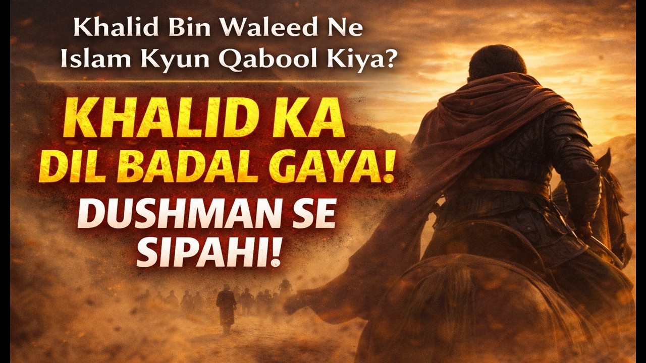 Jab Khalid Bin Waleed Ka Dil Badla || Islam Qabul Karne Ki Kahani || Part 3