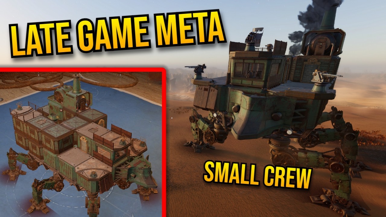 The BEST *UPDATED* LATE GAME Trampler build for Small Crew | SAND: Raiders of Sophie