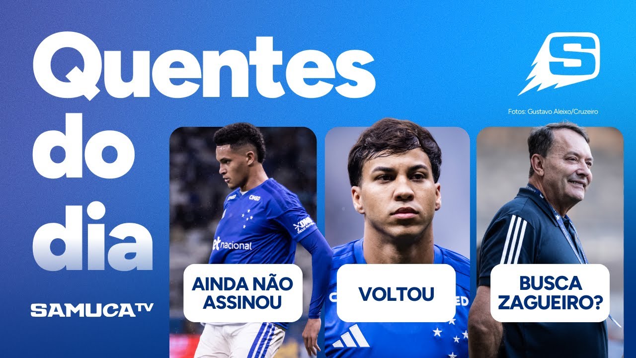 CRUZEIRO ESTUDA BUSCA POR ZAGUEIRO? CENTROAVANTE VOLTA, E NOVIDADES PARA TITE | QUENTES DO DIA