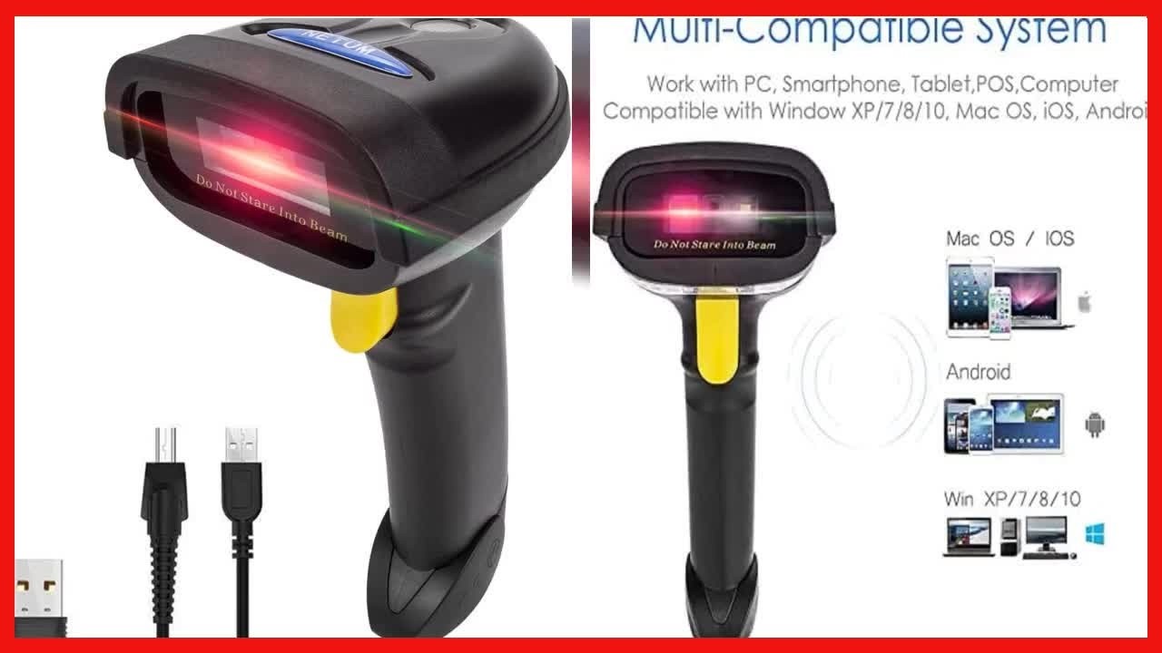 NETUM Bluetooth 2D QR Barcode Scanner Review: Fast, Reliable, and Versatile
