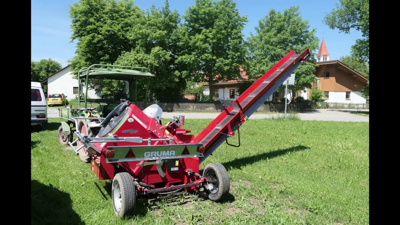 Trommelsäge Vogesenblitz SAT 4-700 mit Fendt, Brennholzsäge