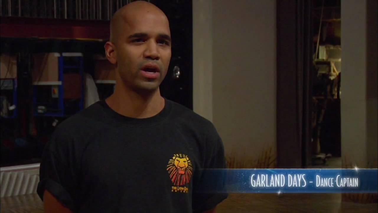 Backstage at THE LION KING in New York City