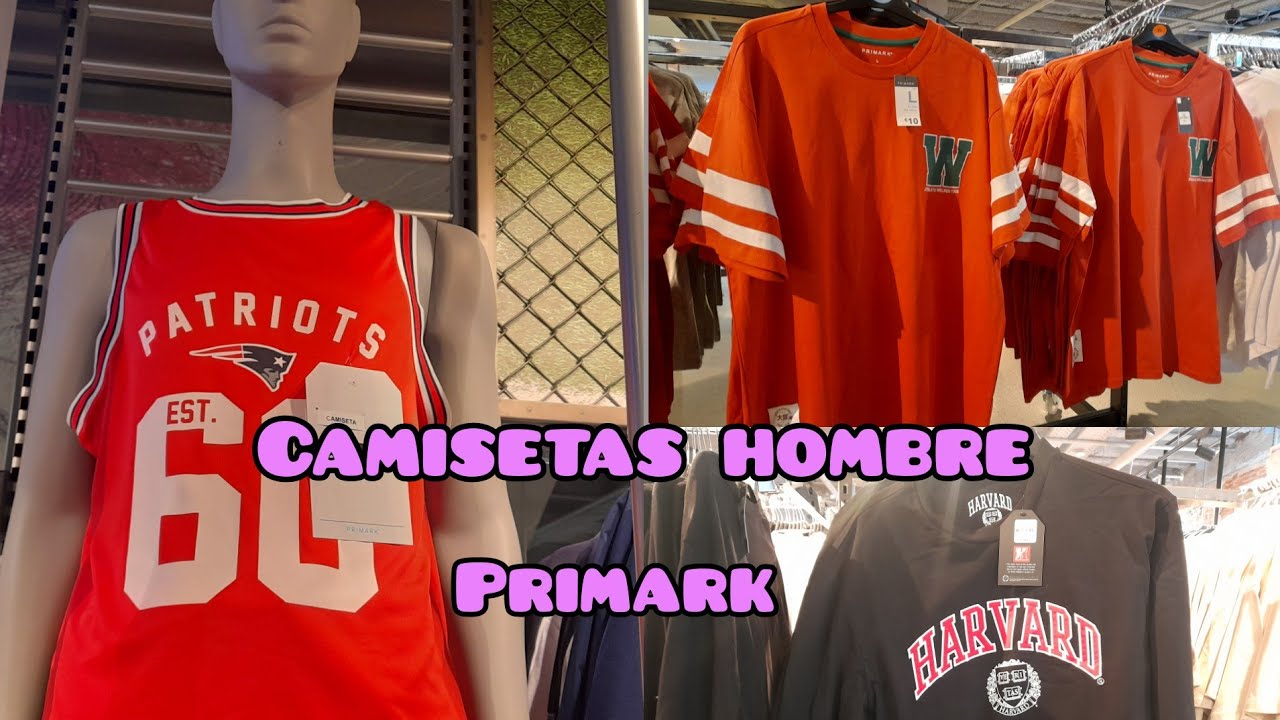 Camisetas 👕 Hombre 🚹  Primark 💯